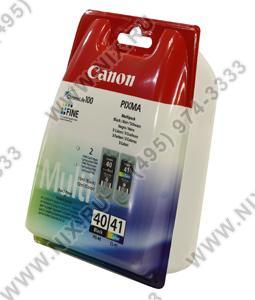  Canon Multipack PG-40+CL-41 Black&Color  PIXMA IP1200/1600/2200/6210D/6220D, MP150/170/450