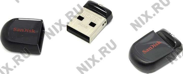 SanDisk Cruzer Fit SDCZ33-032G-B35 USB2.0 Flash Drive 32Gb (RTL)