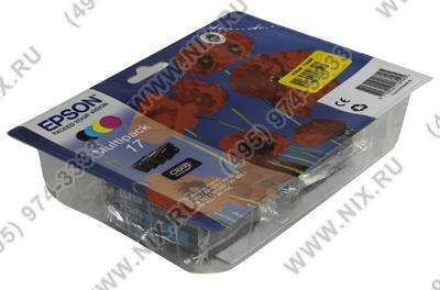  Multipack 17 C13T17064A10 B/Y/C/M  Epson Expression Home XP-33/103/203/207/303/306/403/406