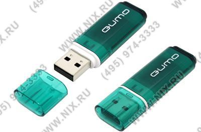 Qumo Optiva QM4GUD-OP1-Green USB2.0 Flash Drive 4Gb (RTL)