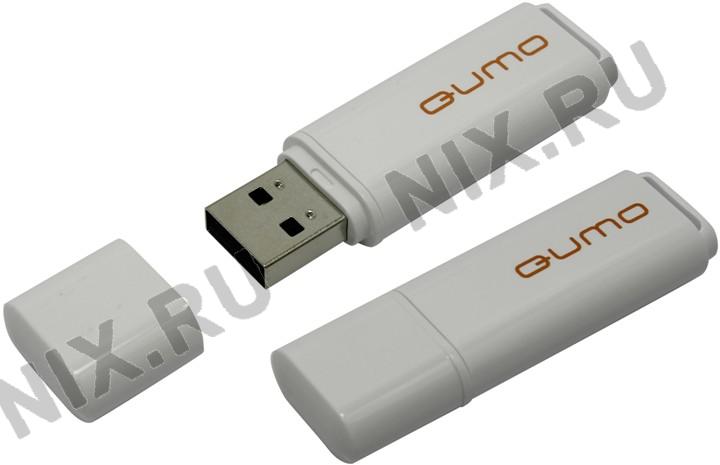 Qumo Optiva QM4GUD-OP1-White USB2.0 Flash Drive 4Gb (RTL)