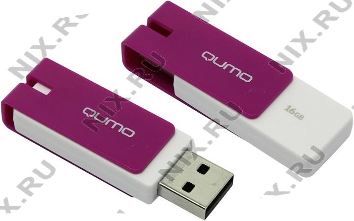 Qumo Click QM16GUD-CLK-Violet USB2.0 Flash Drive 16Gb (RTL)
