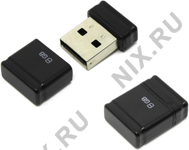 Qumo Nanodrive QM8GUD-NANO-B USB2.0 Flash Drive 8Gb (RTL)