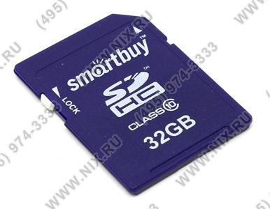 SmartBuy SB32GBSDHCCL10 SDHC Memory Card 32Gb Class10