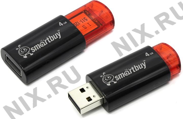 SmartBuy Click SB4GBCL-K USB2.0 Flash Drive 4Gb (RTL)