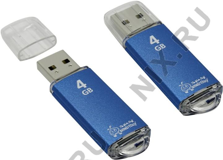 SmartBuy V-Cut SB4GBVC-B USB2.0 Flash Drive 4Gb (RTL)