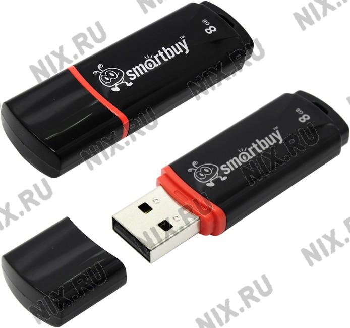 SmartBuy Crown SB8GBCRW-K USB2.0 Flash Drive 8Gb (RTL)