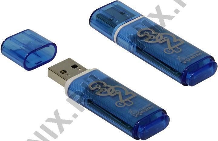 SmartBuy Glossy SB32GBGS-B USB2.0 Flash Drive 32Gb (RTL)