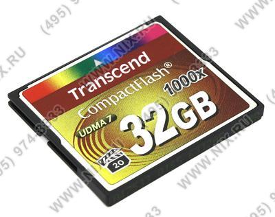 Transcend TS32GCF1000 CompactFlash Card 32Gb 1000x