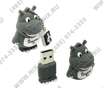 SmartBuy Wild Hippo SB8GBHip USB2.0 Flash Drive 8Gb (RTL)