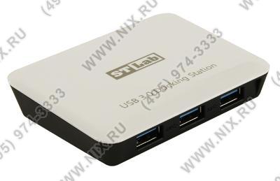 STLab U-810 (RTL) USB 3.0 Hub Gigabit Ethernet Adapter + ..