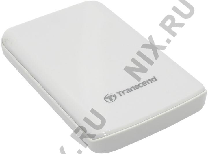 TRANSCEND StoreJet 25D3 TS1TSJ25D3W White USB3.0 Portable 2.5