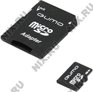 Qumo QM2GMICSD microSD 2Gb + microSD--SD Adapter