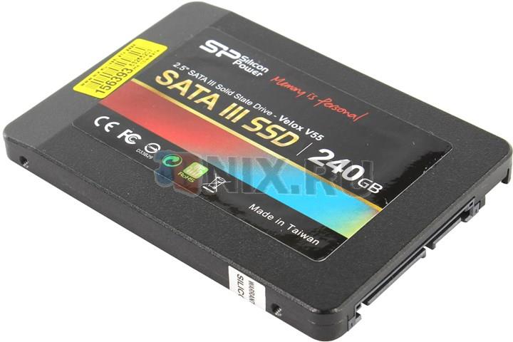 SSD 240 Gb SATA 6Gb/s Silicon Power Velox V55 SP240GBSS3V55S25 2.5