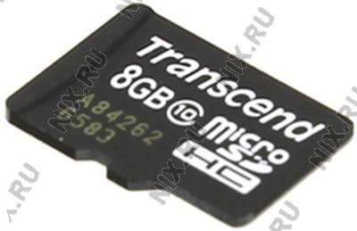Transcend TS8GUSDC10 microSDHC 8Gb Class10
