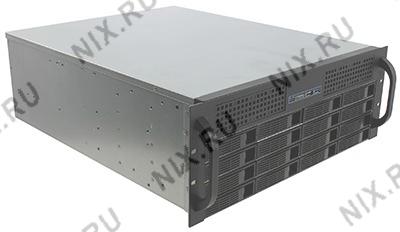 Server Case 4U Procase ES416S-SATA3-B-0 Black 16xHotSwapSAS/SATA, ATX,  