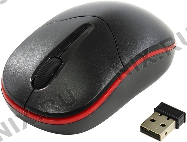 SmartBuy Wireless Optical Mouse SBM-335AG-K (RTL) USB 3btn+Roll, 