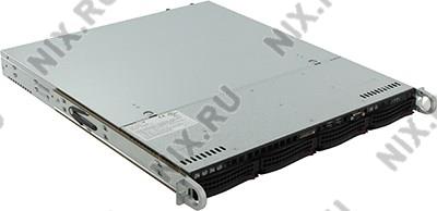 SuperMicro 1U 5018D-MTRF (LGA1150, C224, PCI-E, SVGA, SATA RAID, 4xHS SAS/SATA, 2*GbLAN, 4*DDR3 400W HS)