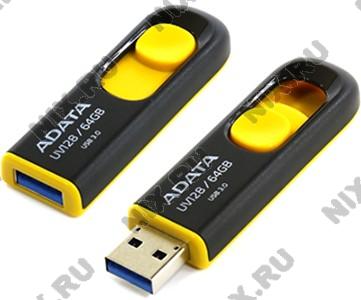 ADATA DashDrive UV128 AUV128-64G-RBY USB3.0 Flash Drive 64Gb