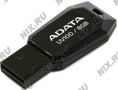 ADATA DashDrive UV100 AUV100-8G-RBK USB2.0 Flash Drive 8Gb