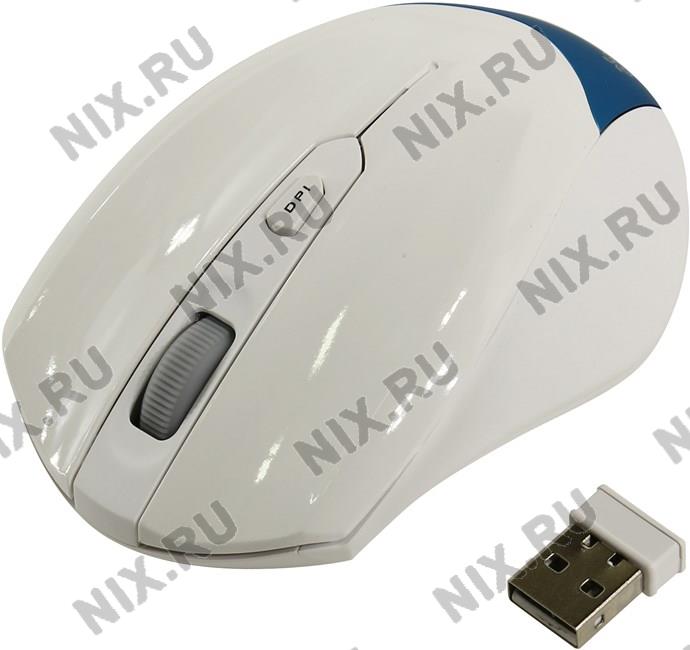 SmartBuy EZ Work Pro Wireless Optical Mouse SBM-356AG-BW (RTL) USB 4btn+Roll, 