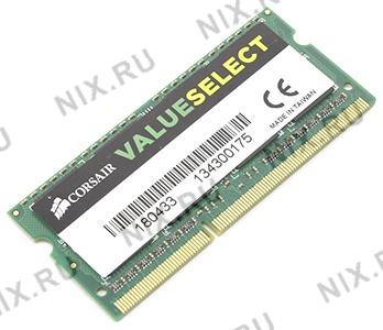 Corsair Value Select CMSO8GX3M1C1600C11 DDR3 SODIMM 8Gb PC3-12800 CL11 (for NoteBook)