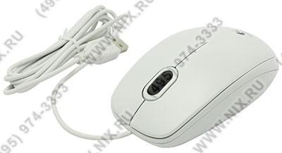 Logitech Optical Mouse B100 White (OEM) USB 3btn+Roll 910-003360
