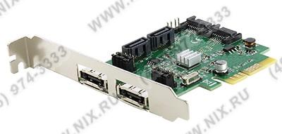 Espada FG-EST11B-1-CT01 (RTL) PCI-Ex4, SATA 6Gb/s, 2port-ext, 4port-int, RAID, Hyper Duo