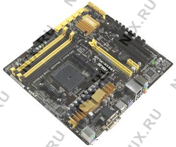 ASUS A88XM-PLUS (RTL) SocketFM2+ AMD A88X2*PCI-E Dsub+DVI+HDMI GbLAN SATA RAID MicroATX 4*DDR3