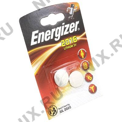 Energizer CR2016-2 (Li, 3V) . 2 