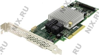 Microsemi/Adaptec RAID 8805 Single 2277500-R PCI-Ex8, 8-port int SAS/SATA 12Gb/s, RAID 0/1/1E/10/5/6/50/60/JBOD,C