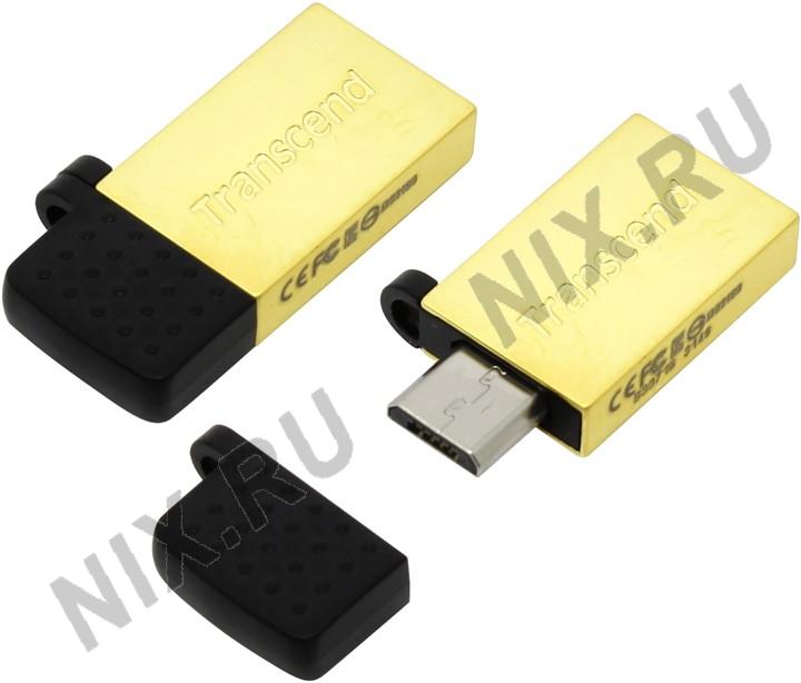 Transcend TS32GJF380G JetFlash 380G USB2.0/USB micro-B OTG Flash Drive 32Gb (RTL)