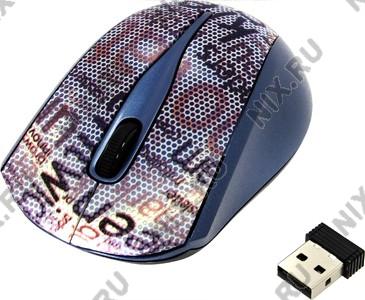 Defender Wireless Optical Mouse StreetArt MS-305 Nano (RTL) USB 6btn+Roll . 52305
