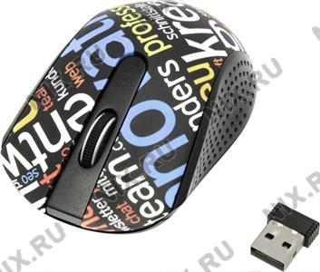 Defender Wireless Optical Mouse StreetArt MS-405 Nano (RTL) USB 6btn+Roll . 52405