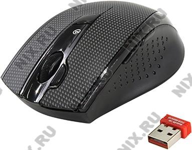A4Tech Mouse G10-730F-1 Black Plaid (RTL) USB 7btn+Roll,