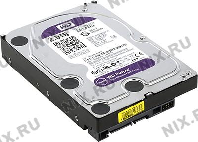 HDD 2 Tb SATA 6Gb/s Western Digital Purple WD20PURX 3.5