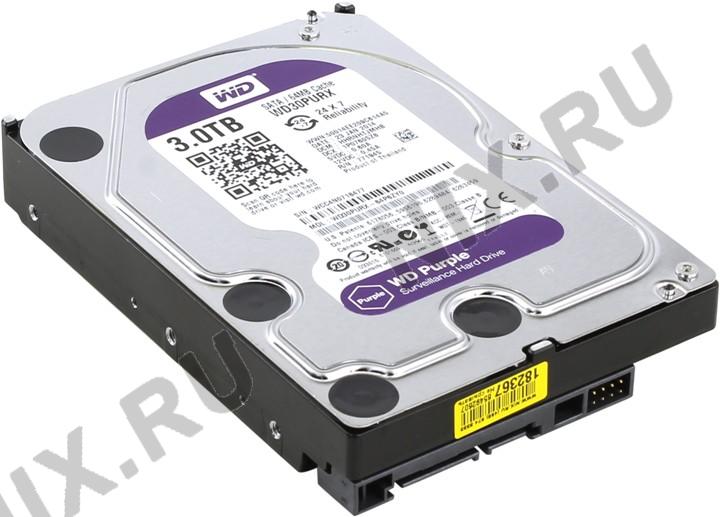 HDD 3 Tb SATA 6Gb/s Western Digital Purple WD30PURX 3.5