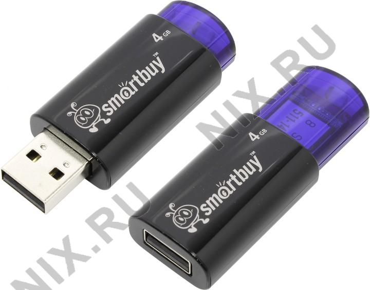 SmartBuy Click SB4GBCL-B USB2.0 Flash Drive 4Gb (RTL)