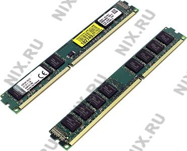 Kingston ValueRAM KVR16N11K2/16 DDR3 DIMM 16Gb KIT 2*8Gb PC3-12800 Low Profile CL11