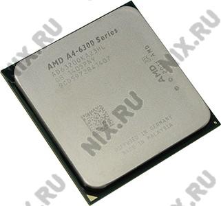 CPU AMD A4-6320  (AD6320O) 3.8 GHz/2core/SVGA Radeon HD 8370D/ 1 Mb/65W/5 GT/s Socket FM2