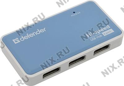 Defender Quadro Power 83503 4-Port USB2.0 HUB + ..