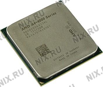 CPU AMD A4-4020  (AD4020O) 3.2 GHz/2core/SVGA RADEON HD 7480D/ 1 Mb/65W/5 GT/s Socket FM2