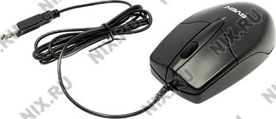 SVEN Optical Mouse CS-302 Black (RTL) USB 3btn+Roll