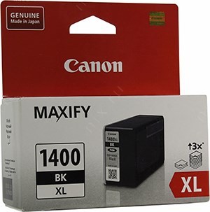  Canon PGI-1400XLBK Black  MAXIFY MB2040/2140/2340/2740
