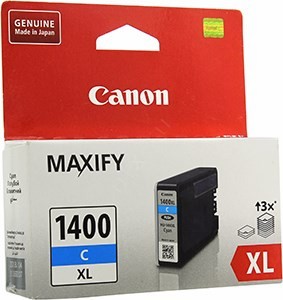  Canon PGI-1400XLC Cyan  MAXIFY MB2040/2140/2340/2740