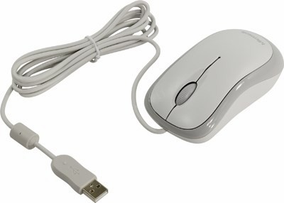 Microsoft Basic Optical Mouse ver.2.0 White (OEM) USB&PS/2 3btn+Roll 4YH-00008