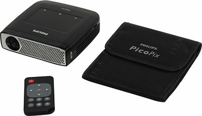Philips PicoPix PPX4935 (DLP, 350 , 100000:1, 1280x720, HDMI, USB, WiFi, BT, 4Gb, Li-Ion, SD, MHL)