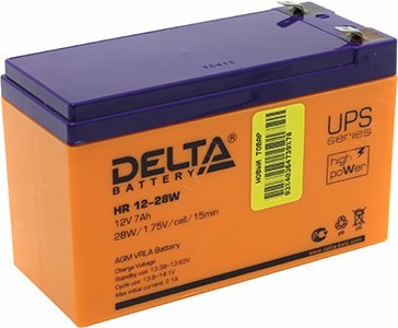  Delta HR12-28W (12V, 7Ah)  UPS