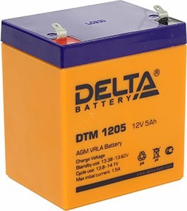  Delta DTM 1205 (12V, 5Ah)  UPS