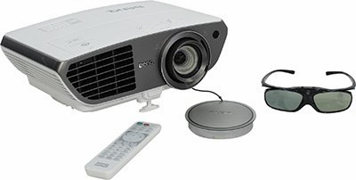 BenQ Projector W3000 (DLP, 2000 , 10000:1, 1920x1080, D-Sub, HDMI, RCA, Component, USB, , 2D/3D, MHL)
